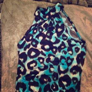 Leopard print Michael Kors blouse